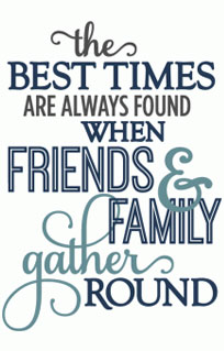 A loving family and understanding friends are the biggest boon to us.