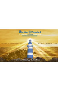 At The Maritime Standard (TMS) 10th Anniversary Awards 2023 held on 7th November 2023 at Atlantis The Palm, Dubai, UAE.