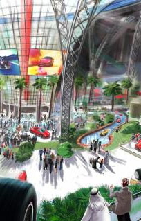 Family’s visit to the Ferrari World in Abu Dhabi, UAE.