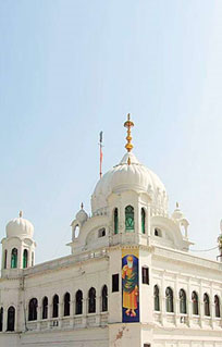 Celebrating the 550th birth anniversary of Guru Nanak Dev ji at Gurudwara Darbar Sahib Kartarpur-Pakistan in November 2019.